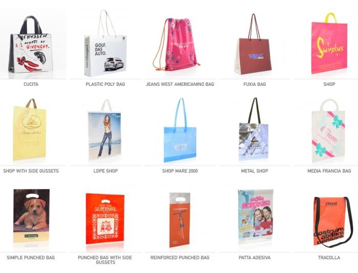 Shopping Bags - Personalized Plastic