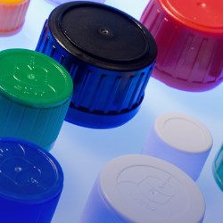 Self sealing caps