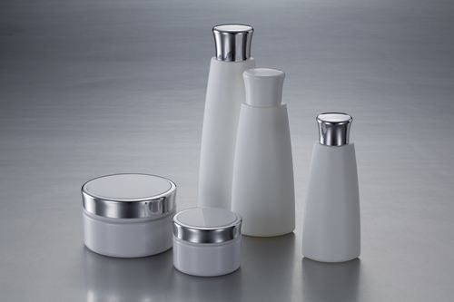 Cosmetic Packaging with White Exterior