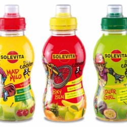 Recycling-friendly shrink sleeves for Solevita children’s drinks