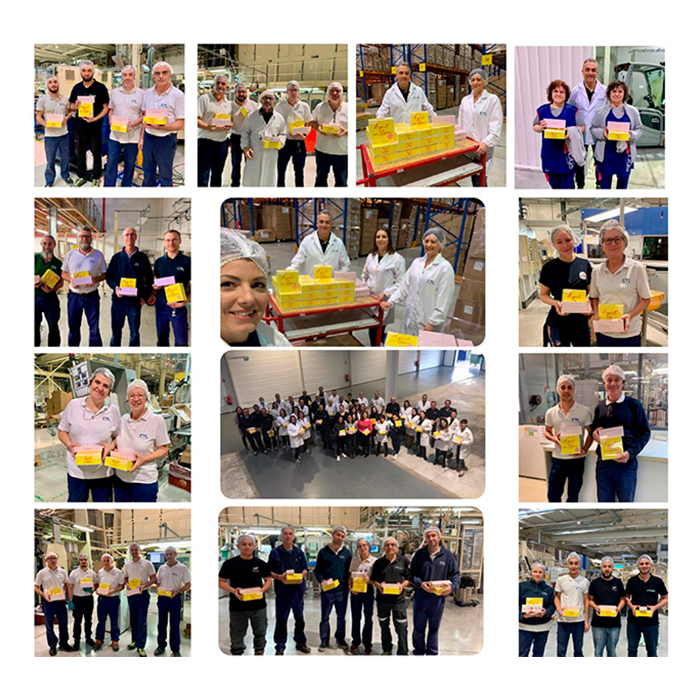 Interparfums Donates Product Batches to Employees of CTLpack Vichy