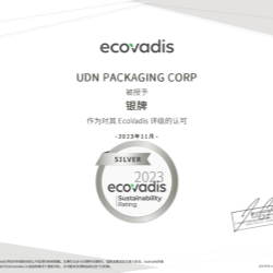 UDN Achieves the EcoVadis Silver Award