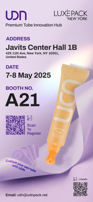 Discover UDN’s Innovative Packaging at Luxe Pack New York 2025