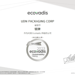 EcoVadis 2023 Silver Sustainability Rating 