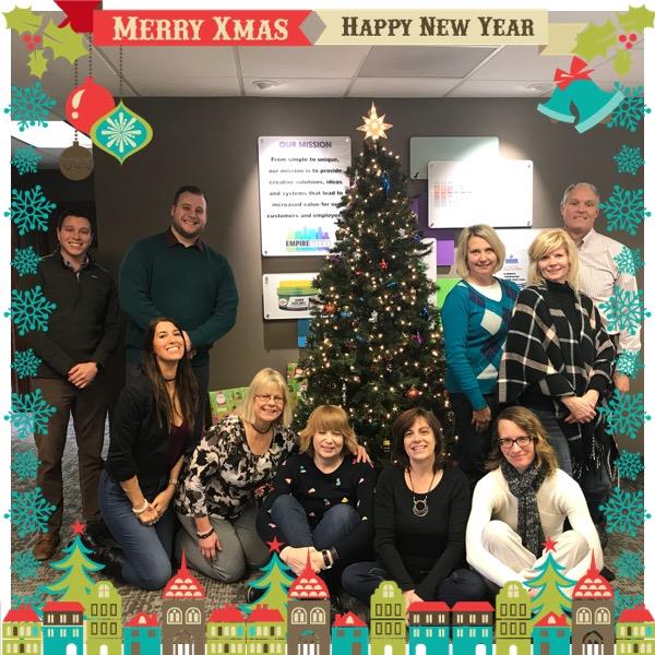EmpireEMCO adopts a family from WNY Heroes, Inc. for the holidays