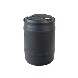 DRUM,C/HD;100L,BLK,UN,LRING (4197) - 3001285