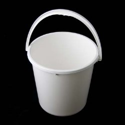 BUCKET W/ HANDLE 20L WHITE (7083) - 3079807