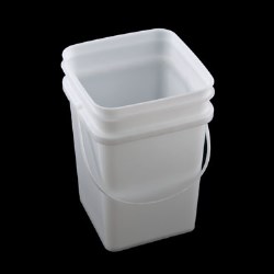 LOGX SQ PAIL T/E LID HDPE 20L NATURAL (6904) - 3079764