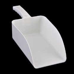HAND SCOOP 1KG WHITE (7486) - 3079866