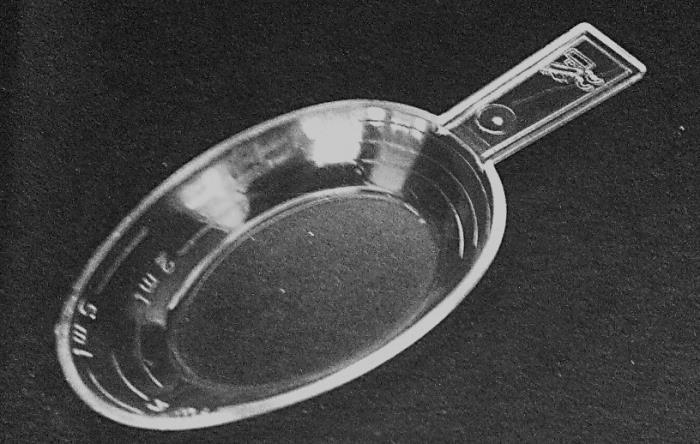 Measuring spoon 5 ml, notches 2-3-5