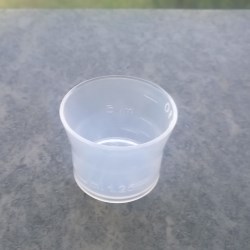 Measuring cup 10 ml, notches 1,25-2,5-5-10