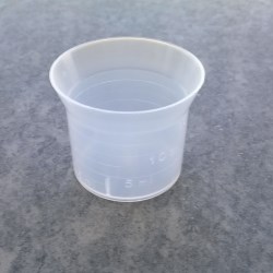 Measuring cup 15 ml, notches 2,5-5-10-15 ml