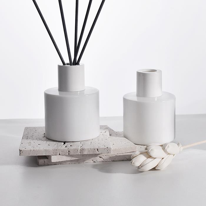 AOG-100C Opal Glass Diffuser Bottles