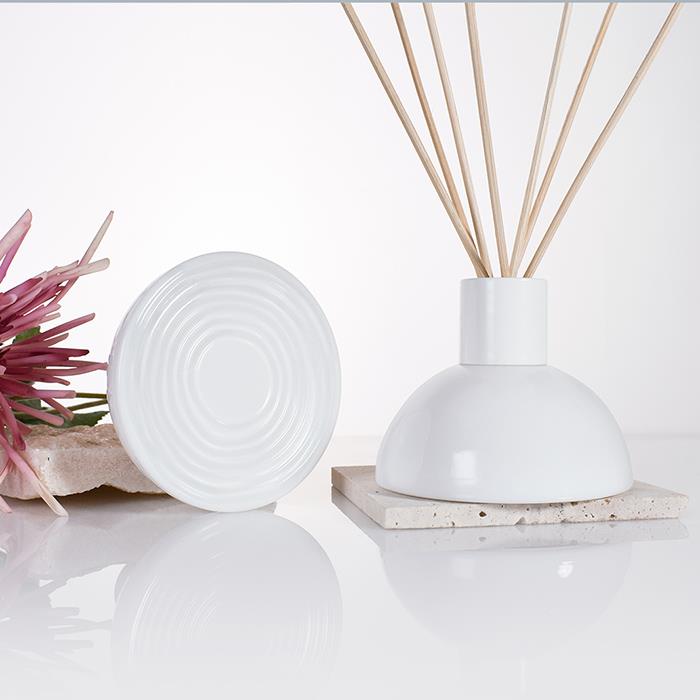 AOG-100R Bulb Opal Glass Aromatherapy Bottle