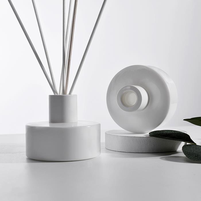AOG-100X Low Profile Opal Glass Diffuser Bottle