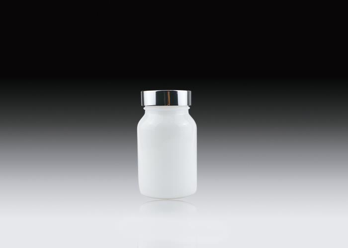 60ml Round Opal Glass Supplement Bottle