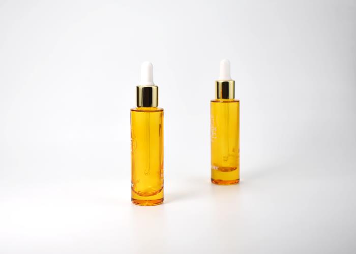 ES-C430 Thick Bottom Flint Glass Cosmetic Dropper Bottle