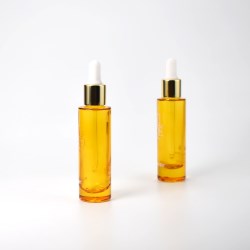 ES-C430 Thick Bottom Flint Glass Cosmetic Dropper Bottle
