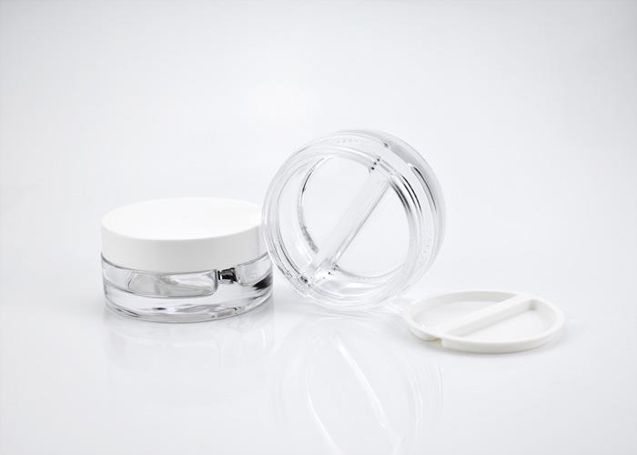 JG-C30BB 30ml*2 Circular Glass Cosmetic Jar