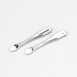 Custom Silver Cosmetic Spatula Spoon (AS-PA-60C)