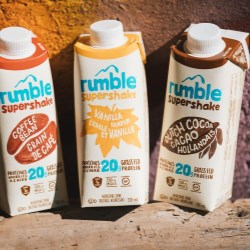 Rumble Supershakes are naturally awesome in SIG’s new combismile packaging