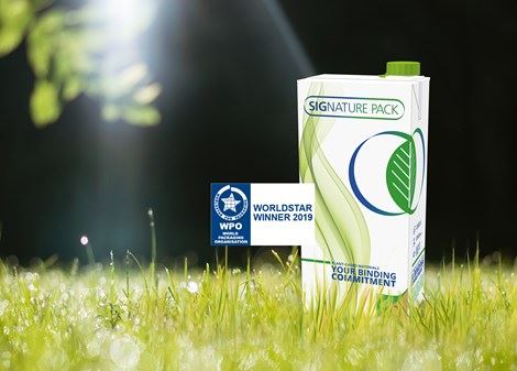 SIGNATURE PACK wins Worldstar packaging award