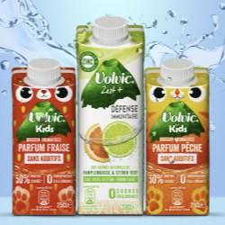 SIGs unique on-the-go combismile carton pack enters french market with new Volvic fruity flavoured ranges