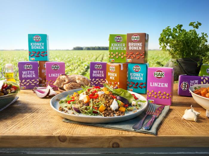SIG carton packaging modernizes the conventional ambient vegetable aisle in the Netherlands