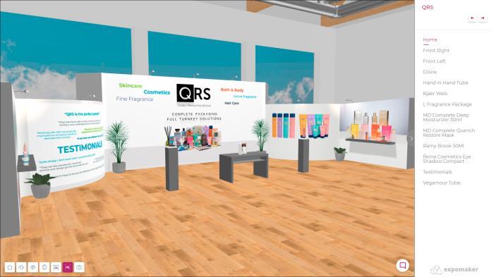 Luxury Turnkey Solutions look better than ever at the QRS 3D stand