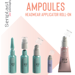 Ampoules Head Wear Applicator Roll - On