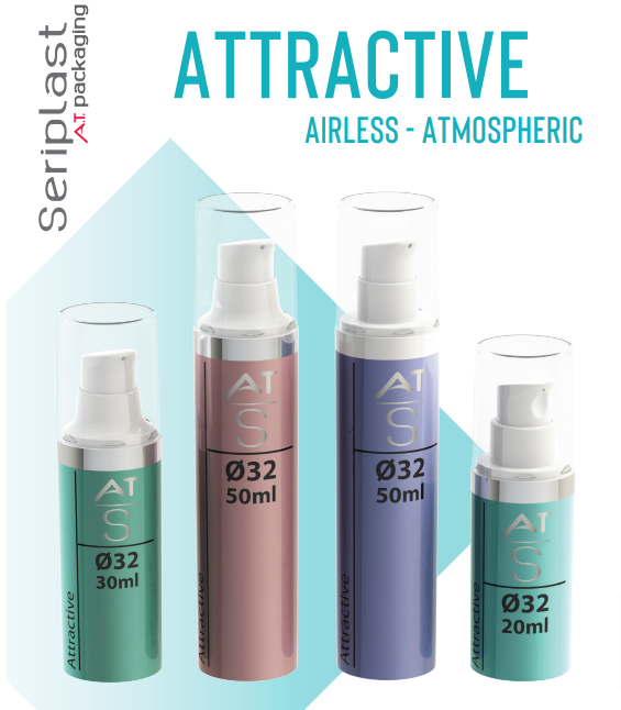 30ml Airless or Atmospheric Packaging
