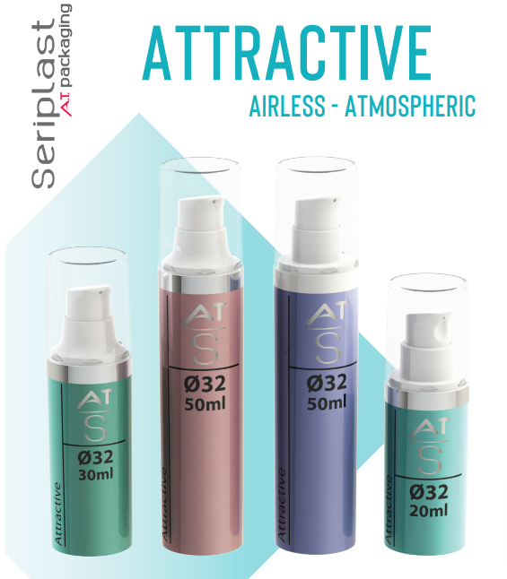 40ml Airless or Atmospheric Packaging