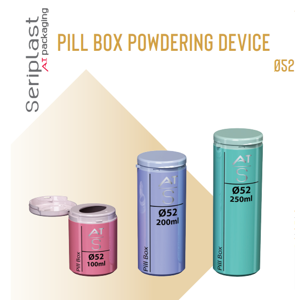 Ø52 - Pill Box - 300ml