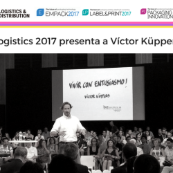 El trabajo logístico requiere entusiasmo; Víctor Küppers nos inspirará en Logistics 2017