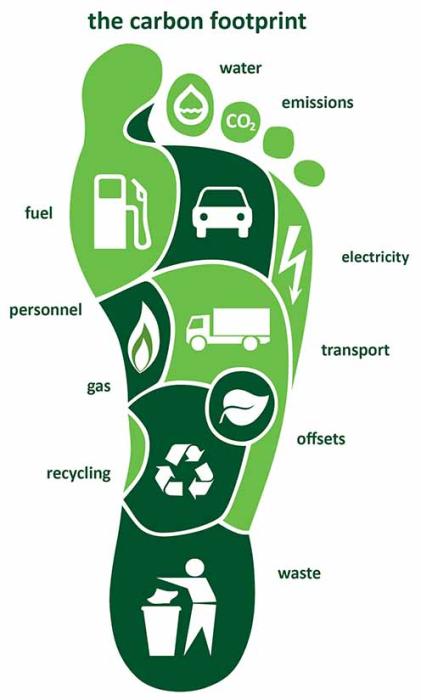 CVP Commitments and actions about the Carbon Footprint