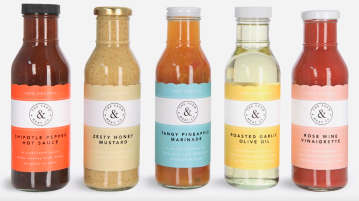Glass Sauce Bottles
