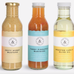 Glass Sauce Bottles