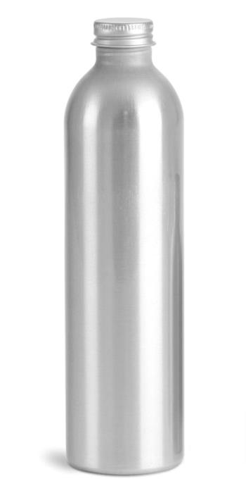 250 ml Aluminum Bottles w/ Lined Aluminum Caps