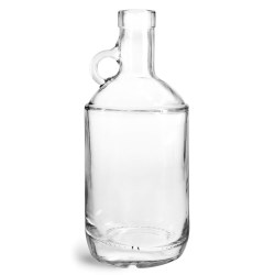 750 ml Glass Bottles, Clear Glass Moonshine Bottles (Bulk), Caps NOT Included