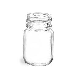 15 cc Clear Glass Pharmaceutical Round Bottles (Bulk), Caps NOT Included
