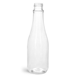 8 oz Clear PET Woozy Bottles