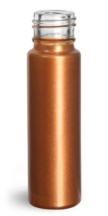 0.35 oz Glass Bottles, Bronze Glass Roll On Containers (Bulk) Caps NOT Included
