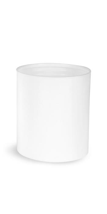 50 ml White Polypro Airless Pump Bottle (Bulk), Pumps & Caps NOT Included