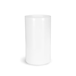 100 ml White Polypro Airless Pump Bottle (Bulk), Pumps & Caps NOT Included