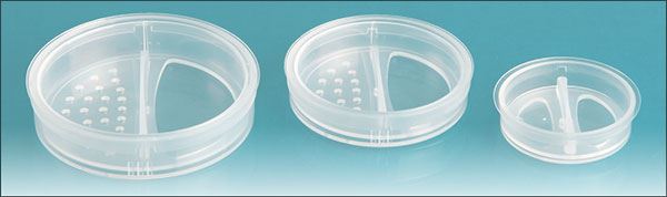 20 ml Natural Plastic Double Sifter Fitments