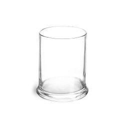 8 oz Clear Glass Candle Jars (Bulk), Lids Not Included
