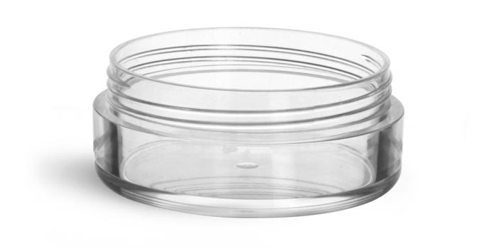 20 ml Clear Styrene Jars