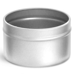 6 oz Deep Metal Tin Bottoms (Bulk, No Covers)