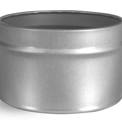 6 oz Footed Candle Tins (Bulk, Tops NOT Included)