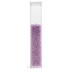 40 ml Clear PET Rectangular Tubes w/ Natural Plugs